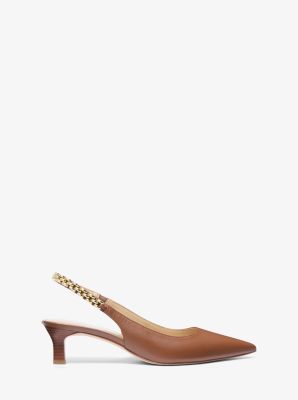 Slingpumps Marcia aus Leder