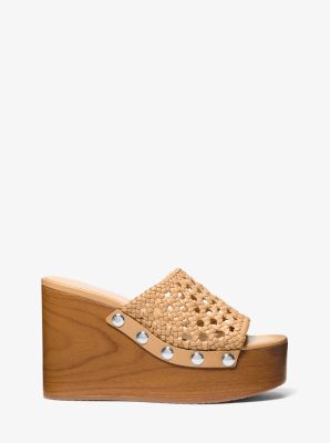 Mayes Woven Wedge Sandal