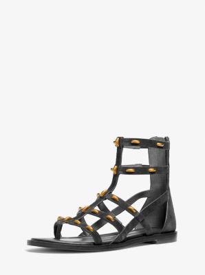 Noa Studded Suede Gladiator Sandal
