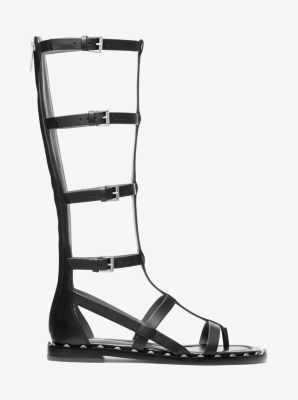 Noa Studded Leather Gladiator Sandal