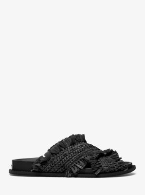 Peyton Fringe Crocheted Sandal