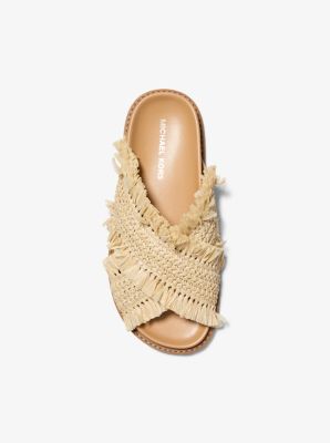 Peyton Fringe Crocheted Sandal