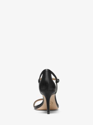 Simone Leather Sandal Michael Kors Canada