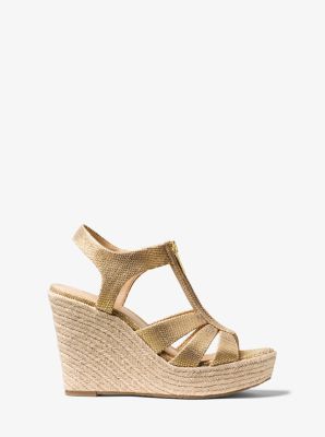 Berkley weave on sale canvas espadrille wedges