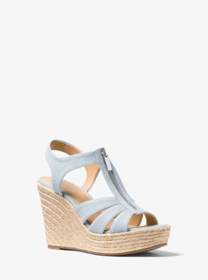 【Michael Kors】☆サンダル☆ Berkley llic Wedge Sandal Michael Michael Kors Berkley Wedge Sandal - Free Shipping | DSW