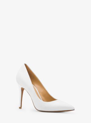 claire graffiti leather pump