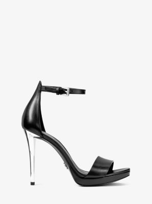 Hutton Leather Sandal Michael Kors Canada