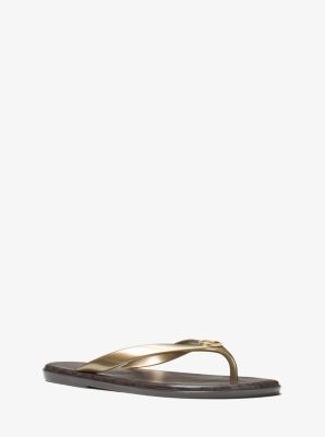 michael kors jet set jelly flip flops