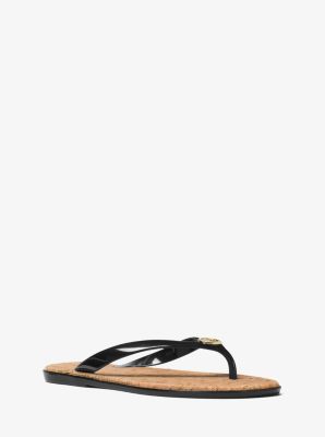 mk cork flip flops