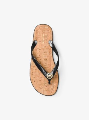 Michael kors jet set jelly flip shop flops