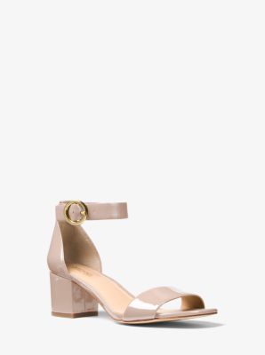 lena leather sandal michael kors