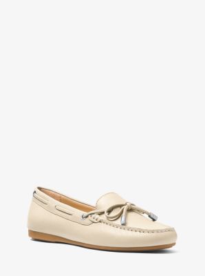 michael michael kors sutton shearling lined moccasins