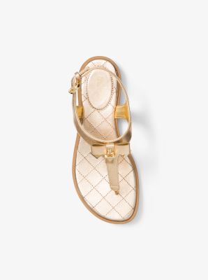 michael kors alice leather sandal