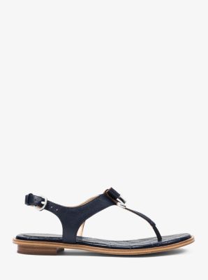 alice saffiano leather sandal