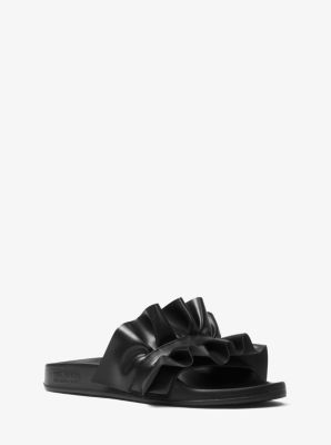 michael kors slides black