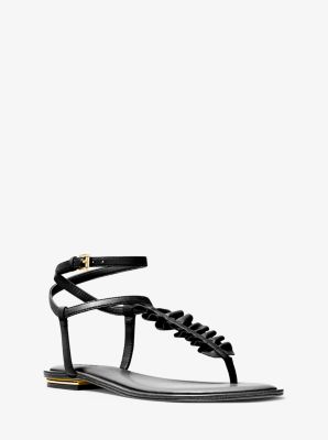 michael kors ruffle sandals