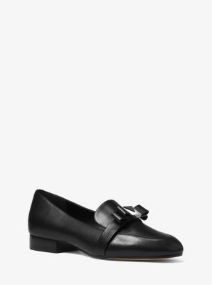 Michael michael kors valerie leather deals loafer