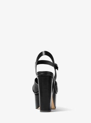 MICHAEL Michael Kors Solid Black Heels Size 7 1/2 - 70% off