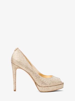 Michael kors store erika platform gold