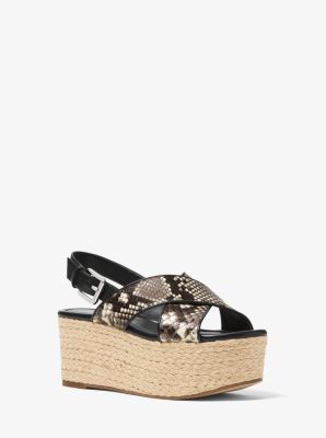 jodi leather espadrille wedge