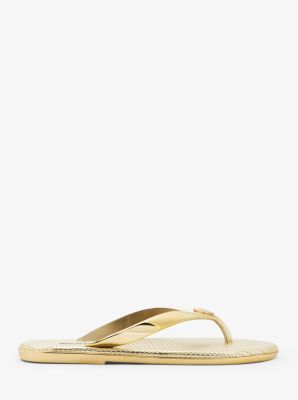 Jet Set Metallic Jelly Flip-Flop