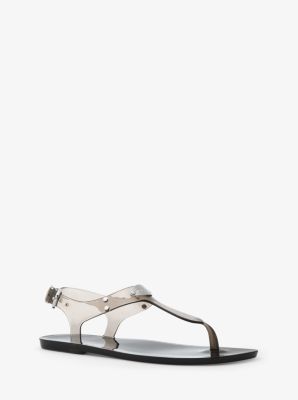 michael kors jelly flip flops