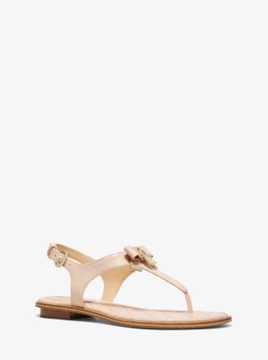 michael michael kors alice patent leather sandal