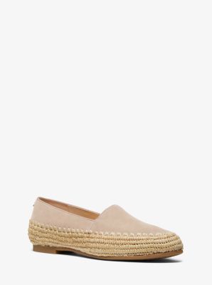 Bahia Suede and Jute Flat | Michael Kors