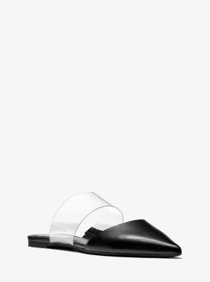 brina leather mule