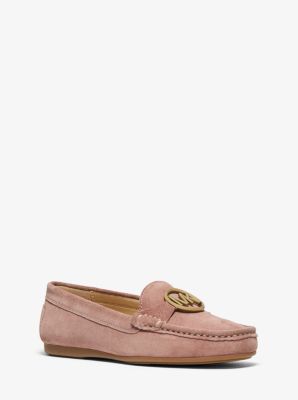 michael kors suede moccasins