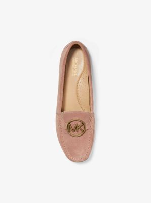 michael kors loafers pink