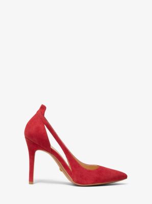 Cersei Suede Cutout Pump Michael Kors Canada