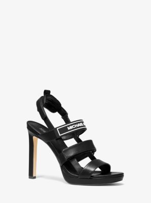 michael kors black sandals