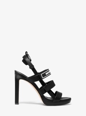 Demi Leather Sandal | Michael Kors