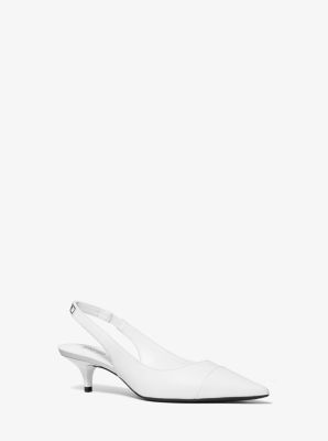 michael kors leather pumps