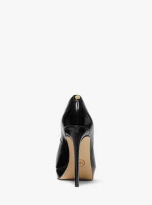 Michael kors erika platform hot sale black