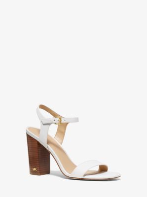 Francine Leather Sandal | Michael Kors
