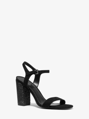 michael michael kors francine leather sandal