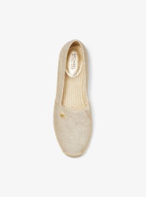 Kendrick Metallic Linen Slip-On Espadrille | Michael Kors [US]