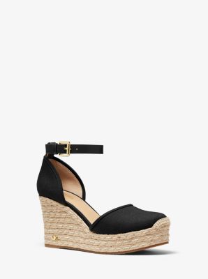 Michael michael kors on sale kendrick wedge espadrilles