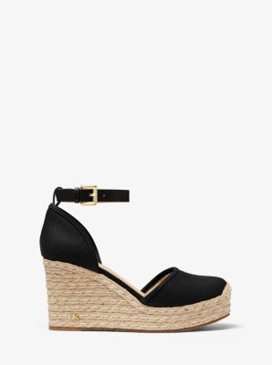 Michael kors kendrick wedge on sale espadrilles