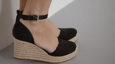 michael michael kors kendrick wedge espadrilles