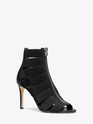 michael kors margaret leather ankle boot