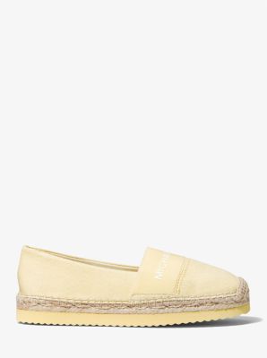 Vicky Logo Canvas Slip-On Espadrille