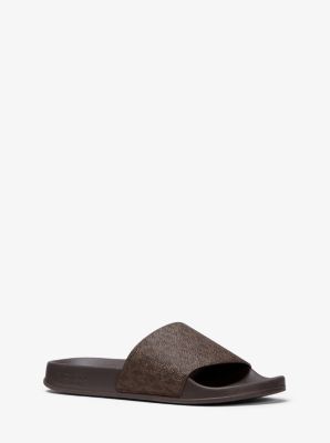 Gilmore Logo Slide Sandal Michael Kors