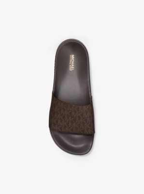 Gilmore Logo Slide Sandal Michael Kors Canada