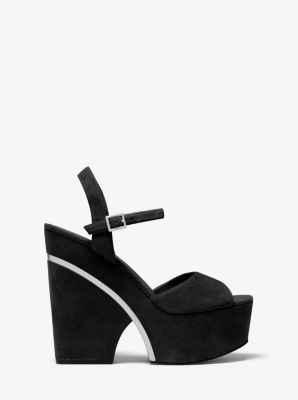 Lana Suede Wedge Sandal