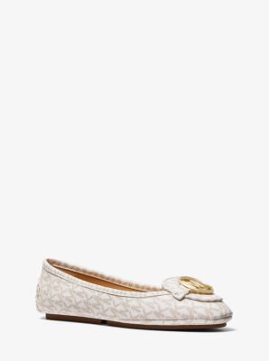 michael kors lillie logo moccasin