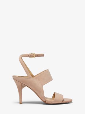 michael kors suede sandals