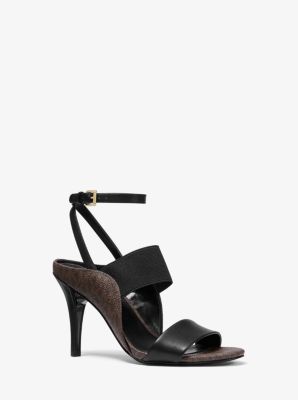 michael kors logo sandals